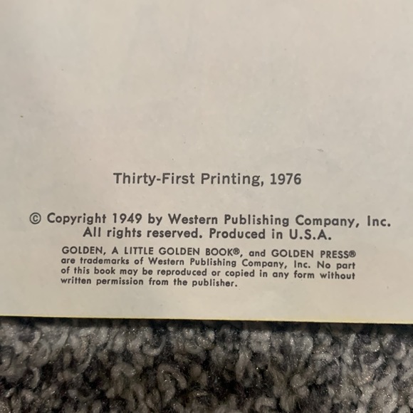 Vintage* The Night Before Christmas A Little Golden Book 1976 - Picture 3 of 3